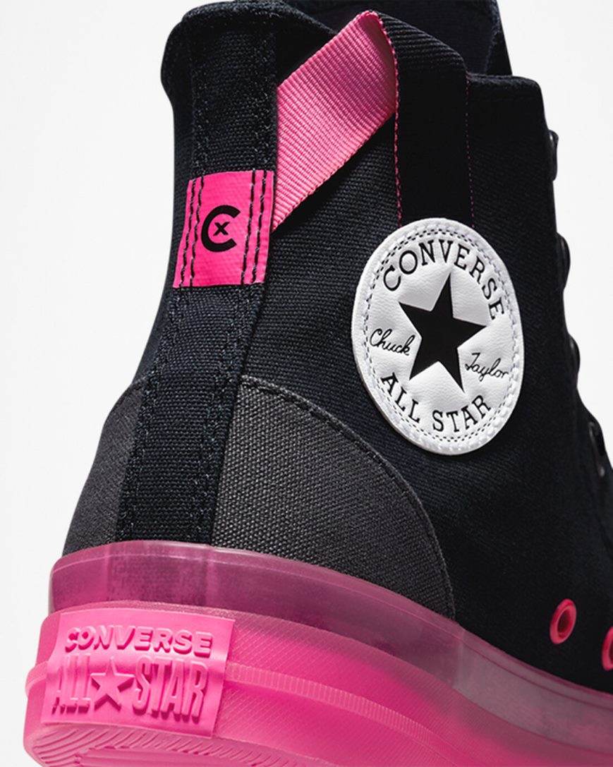 Women's Converse Chuck Taylor All Star CX High Top Shoes Black / Pink | AU 0C8E6V
